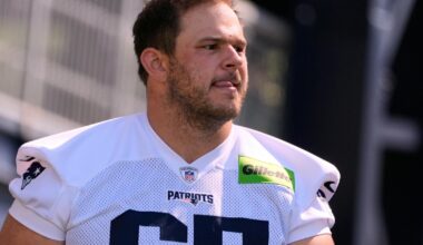 Center Garrett Bradbury returns to Minnesota with the Patriots
