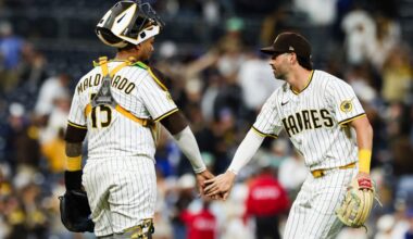 The fates of Martin Maldonado, Tyler Wade; Fernando Tatis Jr. sits – San Diego Union-Tribune