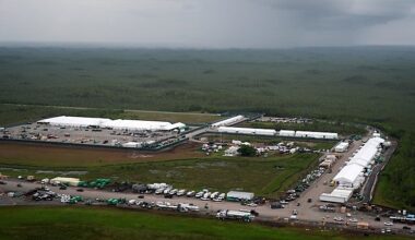 A new lawsuit filed against members of the DeSantis administration is challenging the state's basic ability to independently operate the South Florida immigrant detention center. (AP Photo/Rebecca Blackwell)