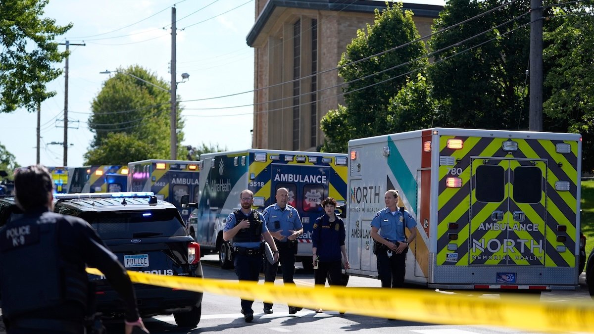 2 children killed in Minneapolis school shooting – NBC 7 San Diego