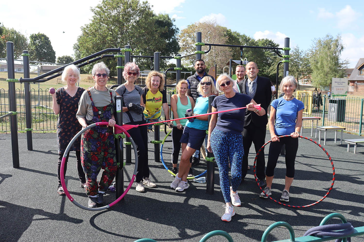 West Bridgford: Abbey Park outdoor gym officially opens with new equipment
