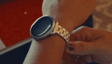 New Amazfit metal smartwatch strap and Helio strap colorways spotted