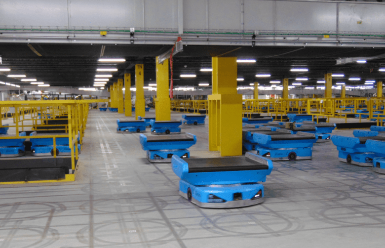 Robots at the fulfillment center