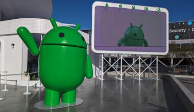 Android statue CES 2024