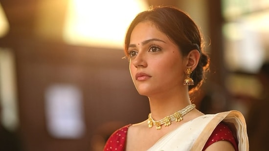 Aneet Padda in a still from Saiyaara, her first film as a lead actor.