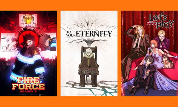 Anime NYC: Crunchyroll Shares First 'Fire Force' S3 Visual, 'Let's Play' Trailer & New Series Acquisitions