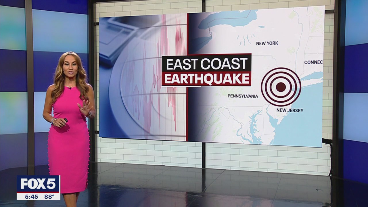 Why are there earthquakes in NJ?