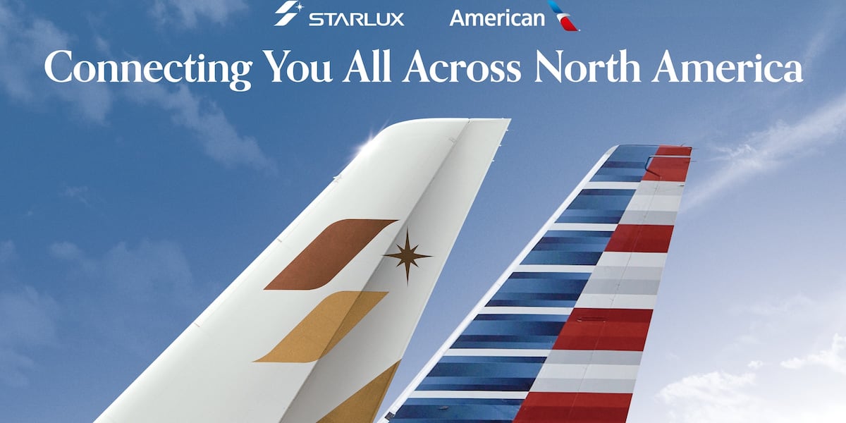 STARLUX Airlines announces new partnership with American Airlines