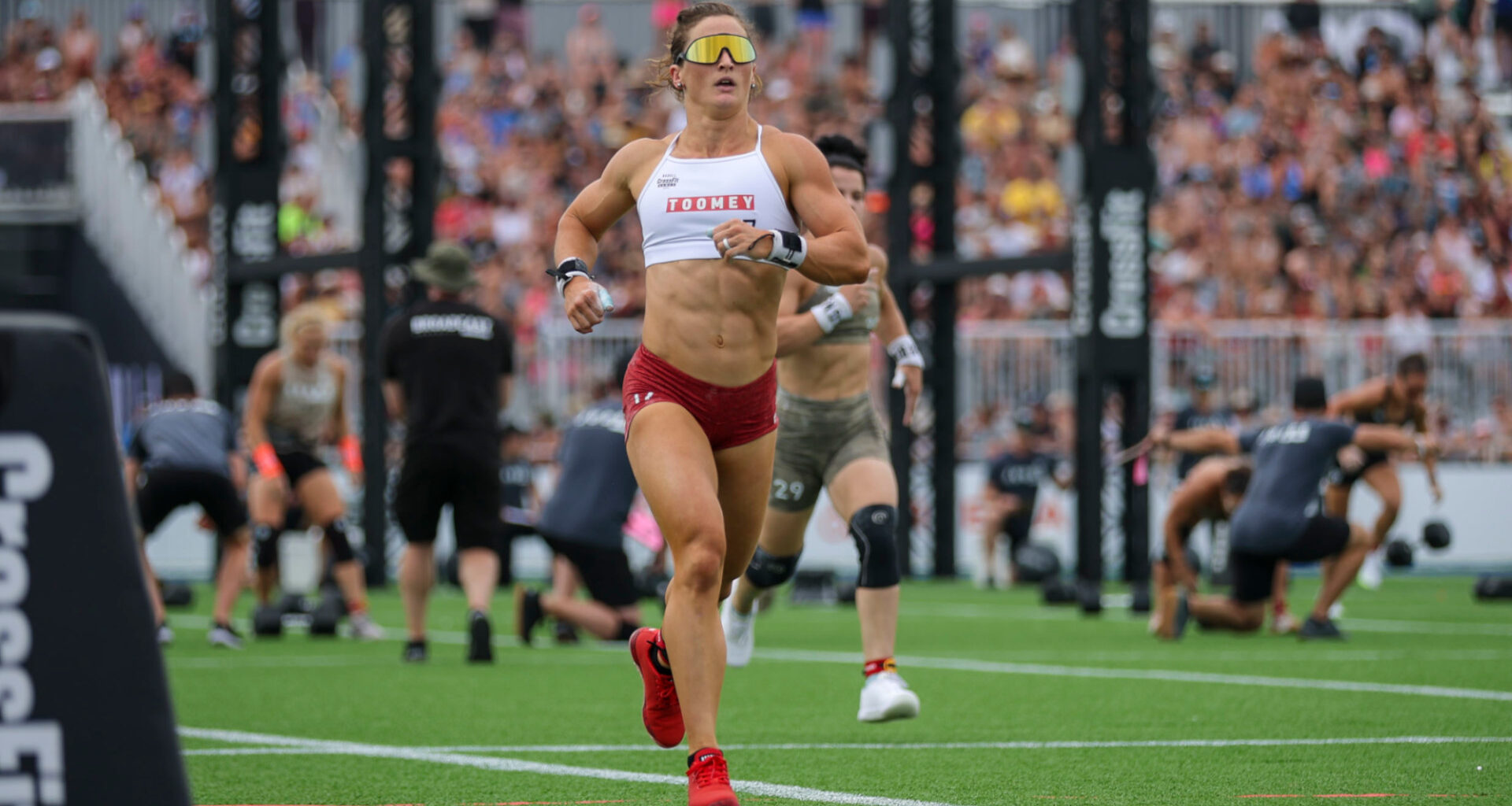 Tia-Clair Toomey-Oor at the CrossFit Games