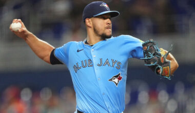 Berrios delivers bounce-back start as Blue Jays outlast Marlins in extras