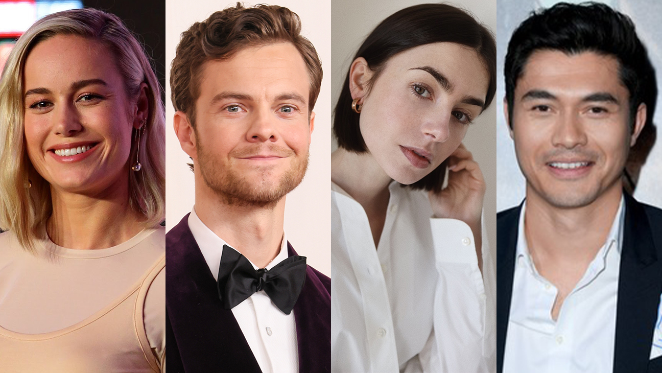 Brie Larson Jack Quaid Lily Collins Henry Golding