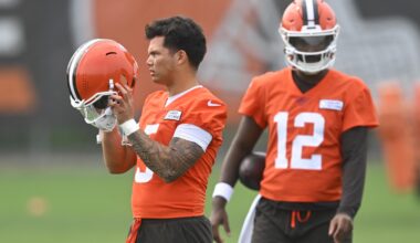 Dillon Gabriel Expected to Start for Browns vs. Eagles amid Shedeur Sanders Injury
