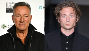 Bruce Springsteen and Jeremy Allen White