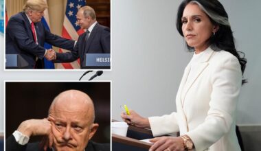 Tulsi Gabbard strips 37 security clearances over Obama-ordered intel report that launched Russiagate