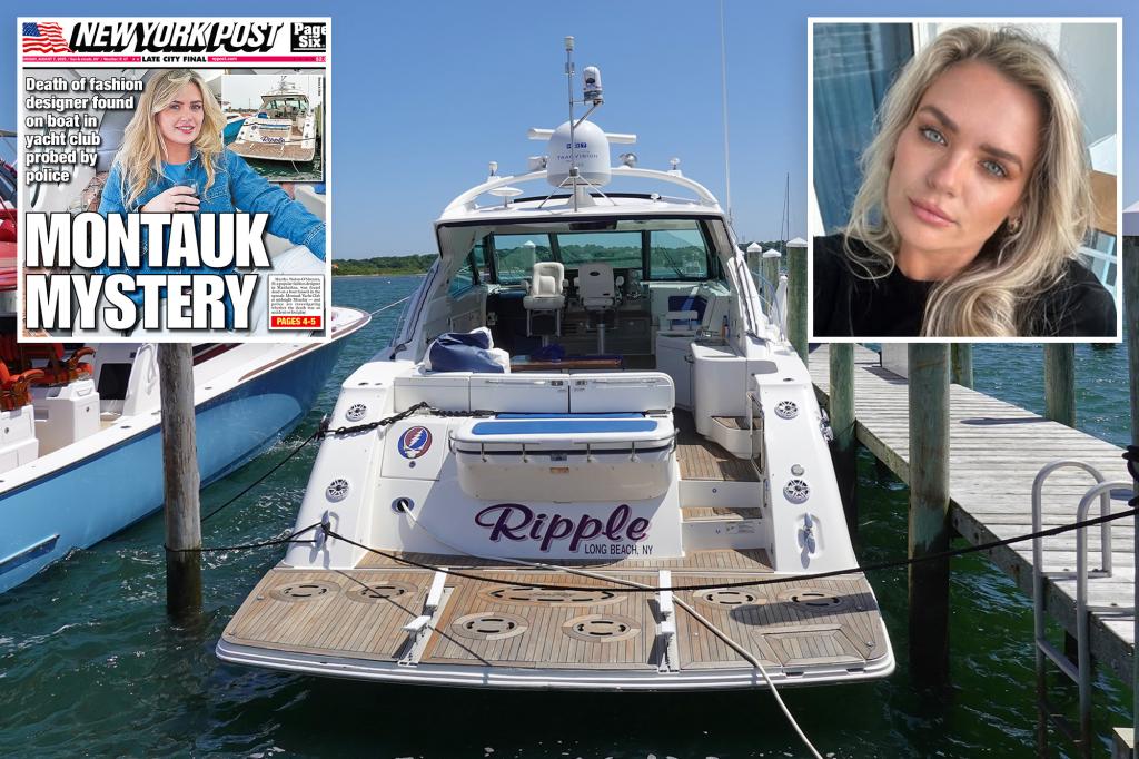 Martha Nolan-O'Slatarra's tragic cause of death on Montauk boat eyed as suspected accidental drug overdose: sources