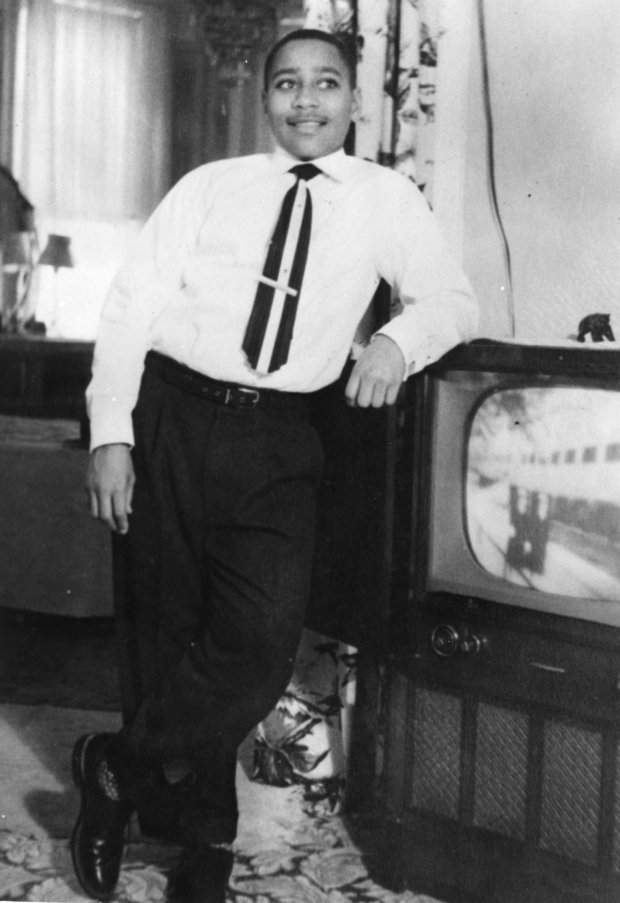 Emmett Till, 14, taken at Christmas time in 1954. (Family photo)
