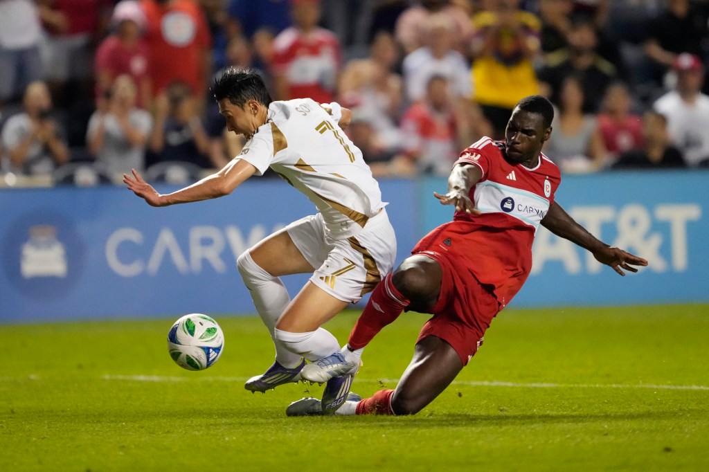 Chicago Fire battle to 2-2 draw with LAFC in Son Heung-min's debut