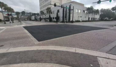 City wipes out all colorful art on Jacksonville crosswalks before approaching deadline