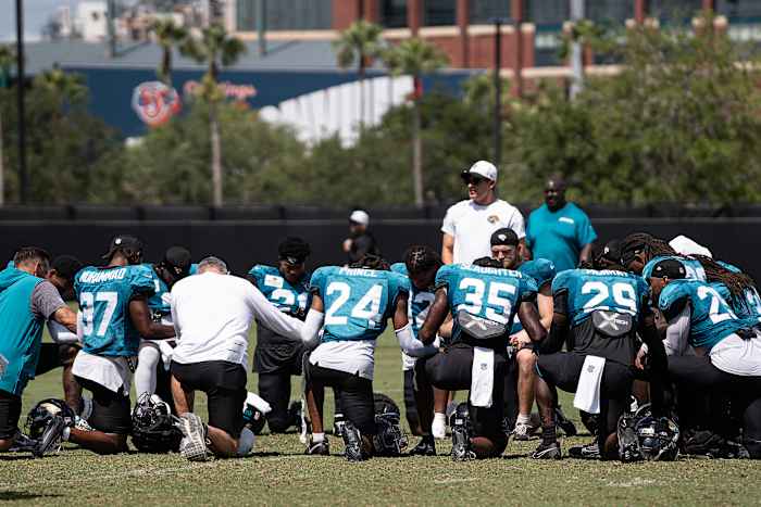 Check out Thursday’s Jaguars training camp practice