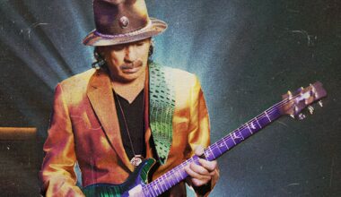 The "untraditional" guitarist Carlos Santana adored