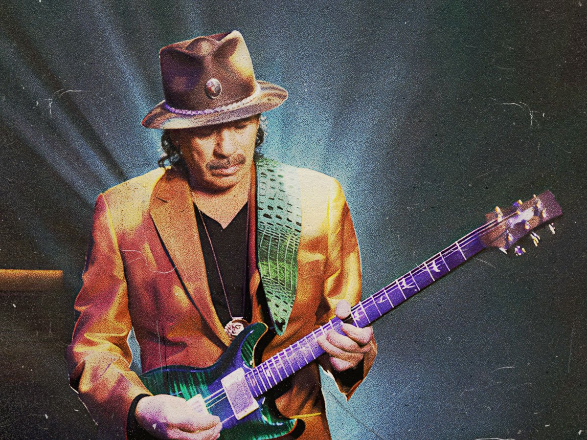 The "untraditional" guitarist Carlos Santana adored
