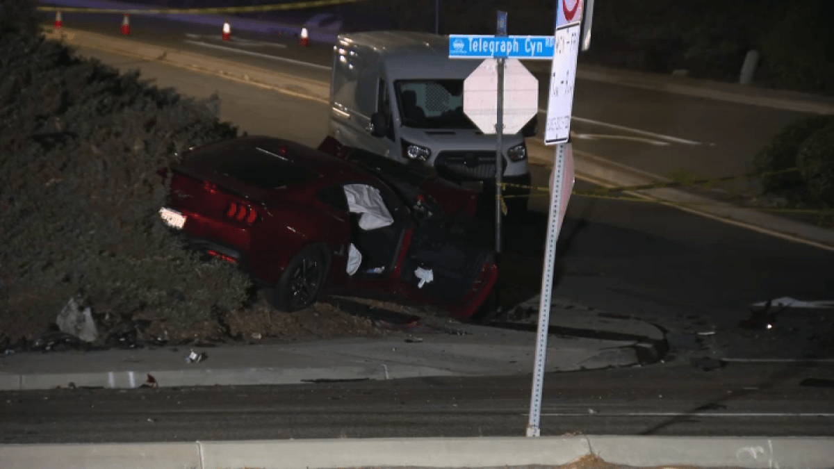 Two people killed in Chula Vista car crash – NBC 7 San Diego