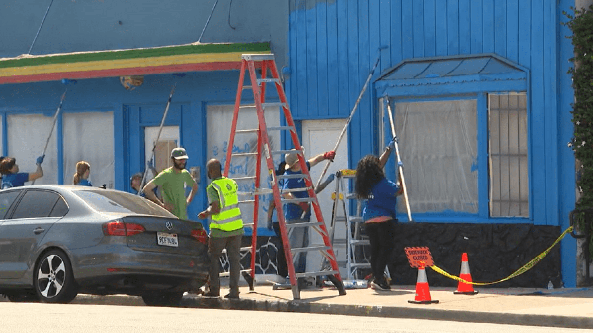 A stretch of City Heights storefronts gets a facelift – NBC 7 San Diego