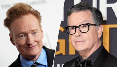 Conan O'Brien Praises Stephen Colbert Amid Late-Night's Demise