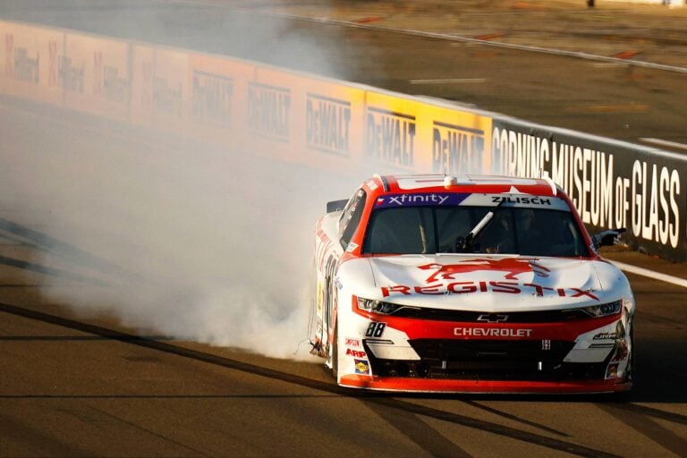 Connor Zilisch - Burnout - Watkins Glen International - NASCAR Xfinity Series