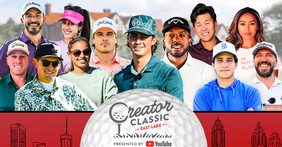 Field, format announced for season-ending Creator Classic at East Lake presented by YouTube