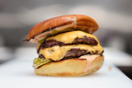 NADC Burger in Dallas sells a double-double with secret sauce, pickles and jalapeños. (Kids...