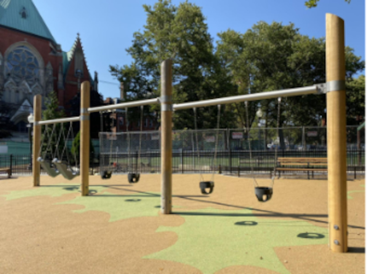Hoboken opens new toddler playground at local park. More upgrades planned.