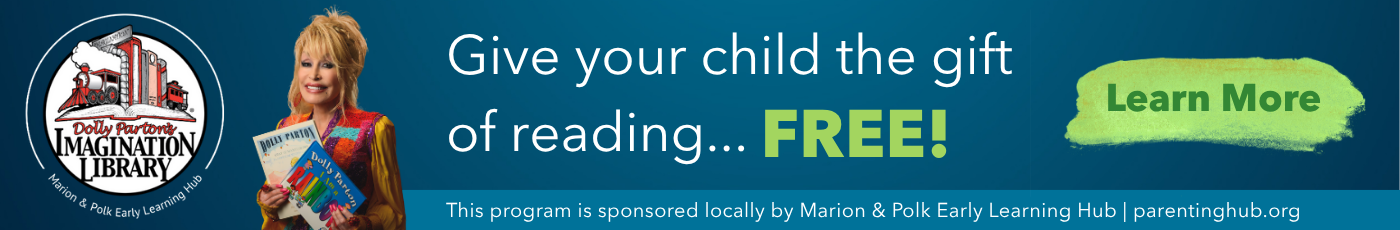 Dolly Parton's Imagination Library Free Gift of Reading Marion Polk early learning hub Salem Oregon