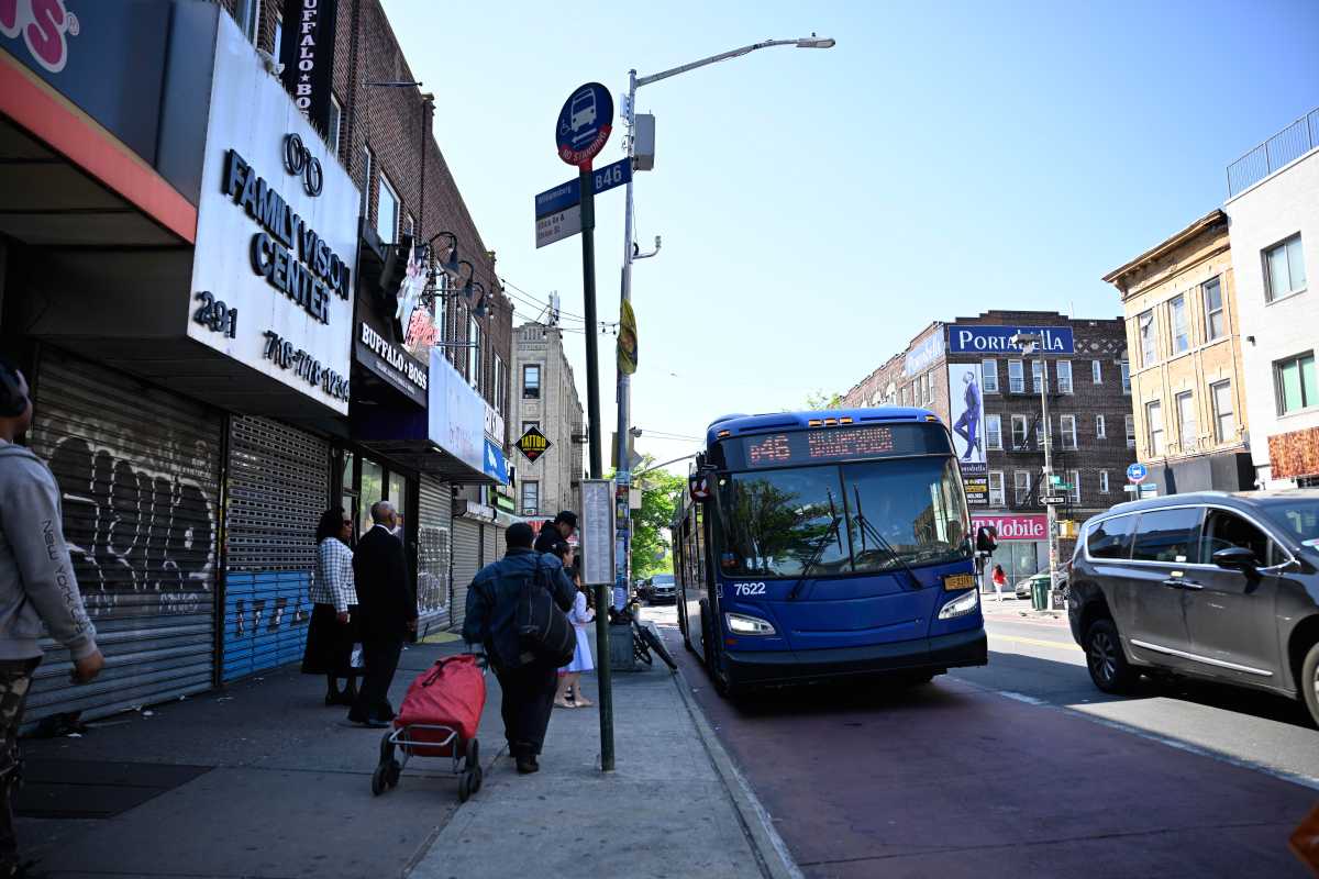 Multiple people injured after an MTA bus crash in Brooklyn early Sunday morning