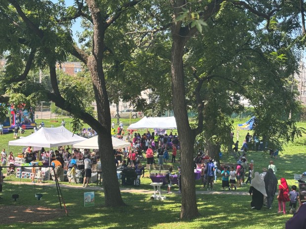 Community members appreciated the day provided by the Bread of Life Assembly of God Church. (KATHLEEN E. CAREY - DAILY TIMES)