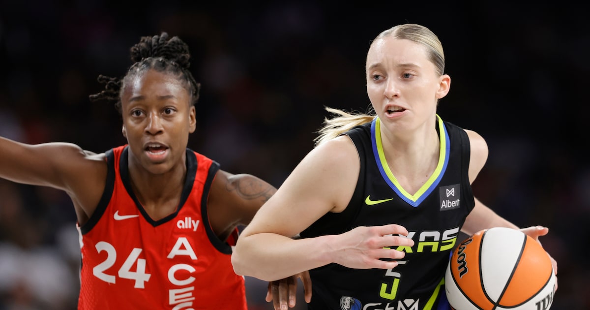 Dallas Wings fall to Las Vegas behind Aces’ 18 3-pointers, A’ja Wilson’s 34 points
