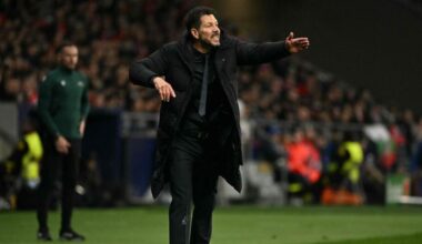 Simeone directs matters in the derby.