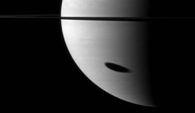 Don’t Miss Titan’s Shadow On Saturn Rare Astronomical Event Peaks August 19