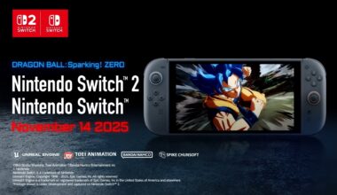 Dragon Ball Sparking Zero details Nintendo Switch 2 and Switch frame rate and resolution, official comparison