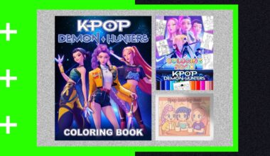 'KPop Demon Hunters' Unofficial Coloring Books: Where to Buy