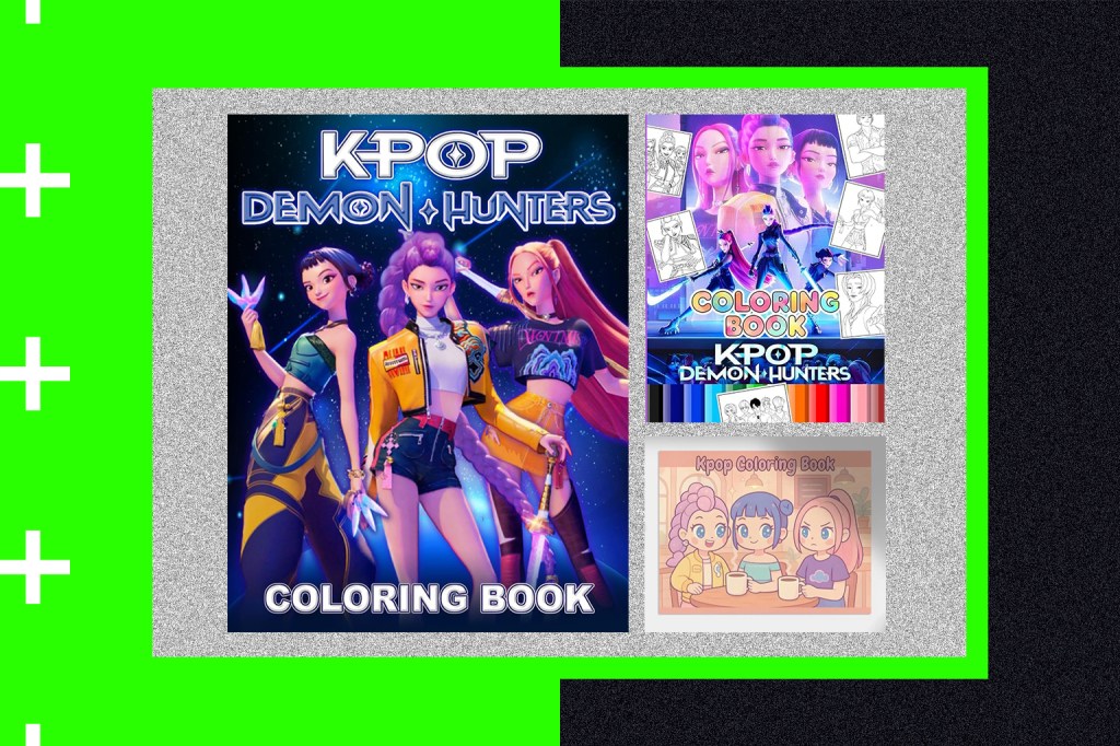 'KPop Demon Hunters' Unofficial Coloring Books: Where to Buy