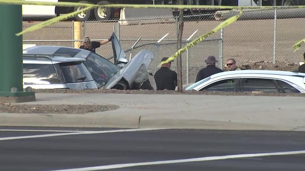 A driver has died after a violent crash in west Phoenix early Saturday morning.