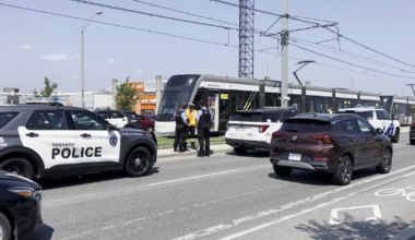 Woman struck by Eglinton Crosstown LRT in Scarborough