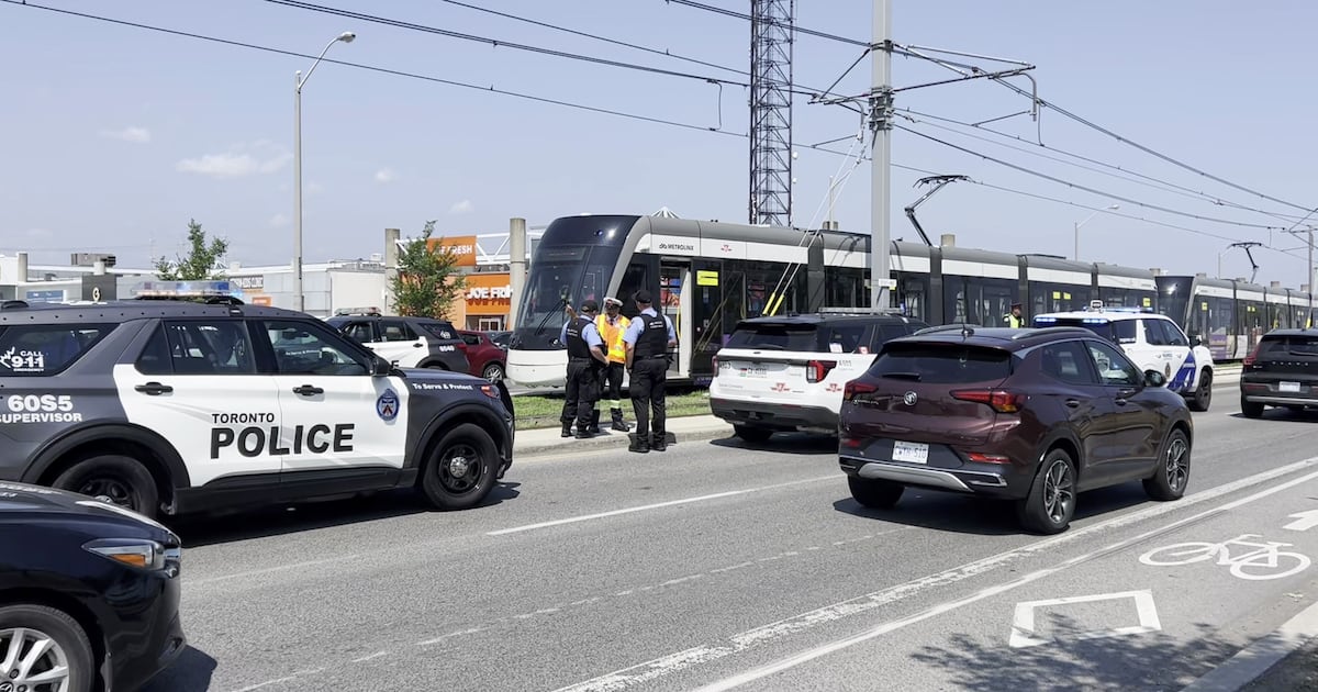 Woman struck by Eglinton Crosstown LRT in Scarborough