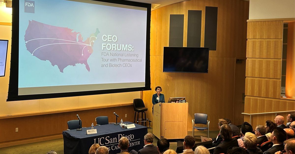 UC San Diego Hosts FDA Commissioner for Transformative Life Sciences Tow