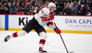 Novozinsky: Back at the rink and covering the Devils again