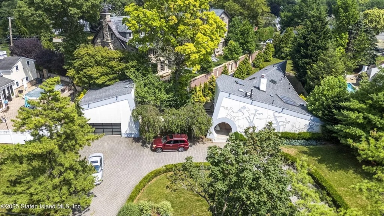 Iconic Staten Island home with Egyptian motif listed for $2.2 million. Here’s a look inside.