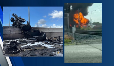 US-90 southbound shut down for hours after deadly tanker fire at Fondren
