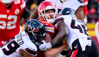 Linebacker Christian Harris returns to action for the Houston Texans