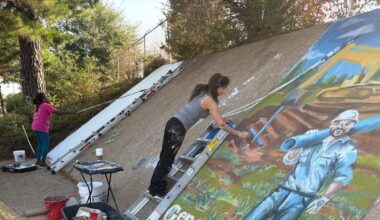 Mustard Seed Murals brightens up Longview Mall property